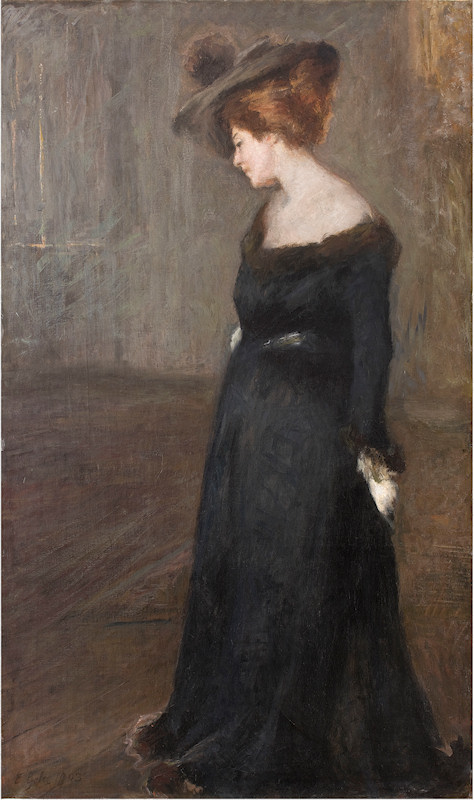 Portrait of a Lady by Emilio Gola