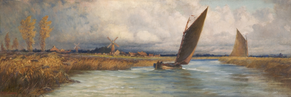 Sailing Barges by Emily Mary Osborn