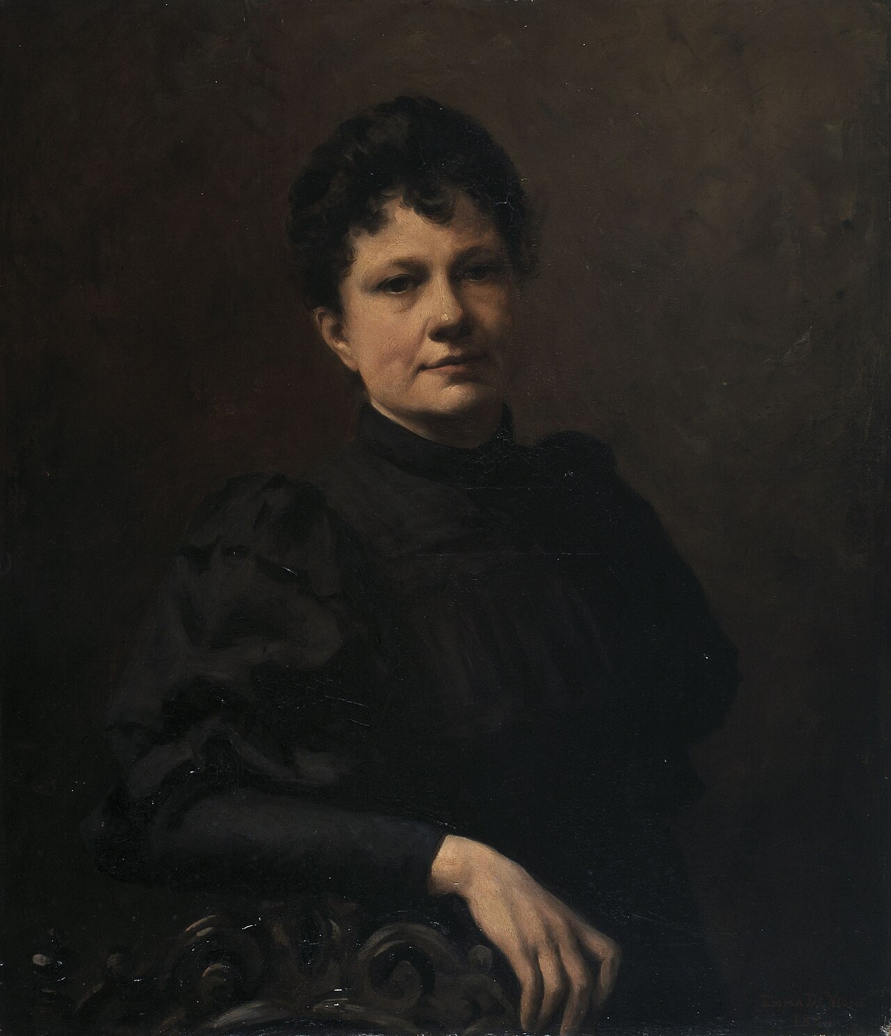 Self-portrait by Emma De Vigne