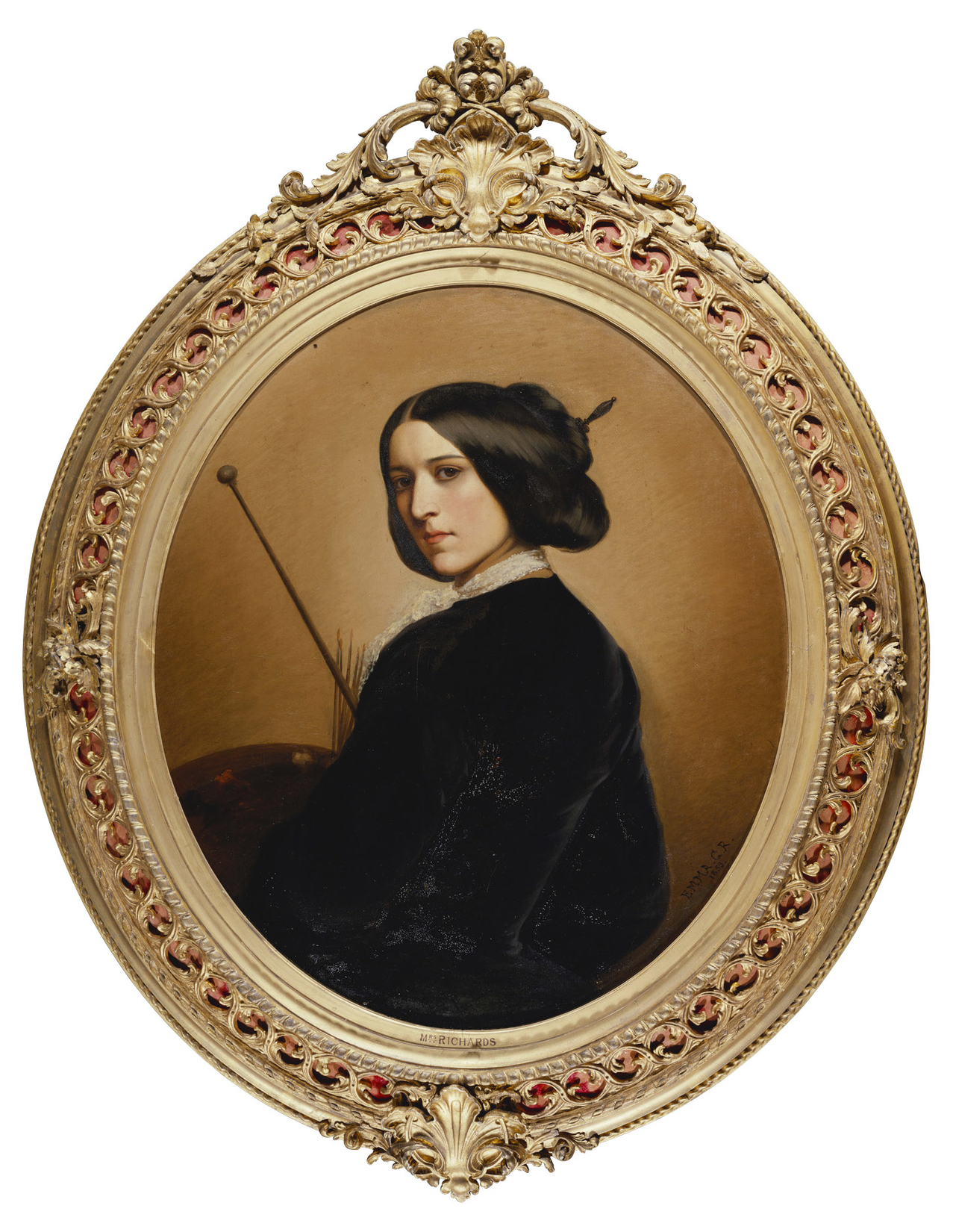 Portrait of the artist by Emma Gaggiotti Richards