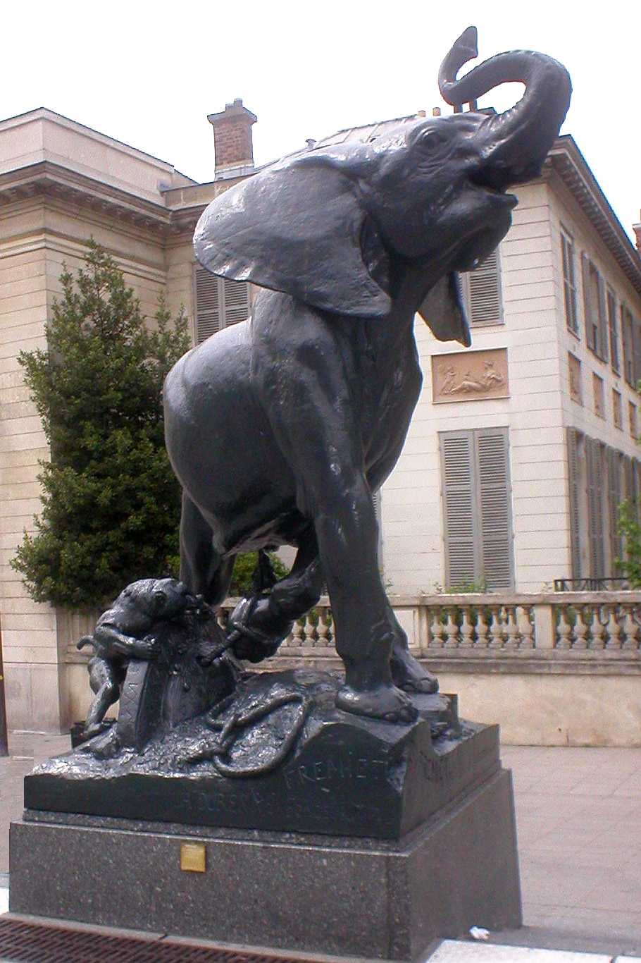 Young Trapped Elephant by Emmanuel Frémiet