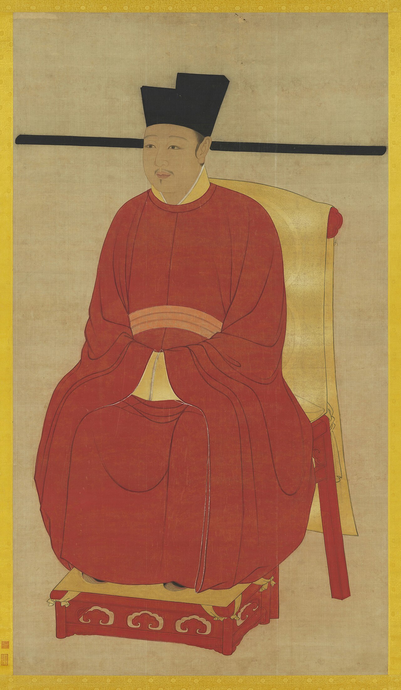 Portrait of Emperor Huizong of Song