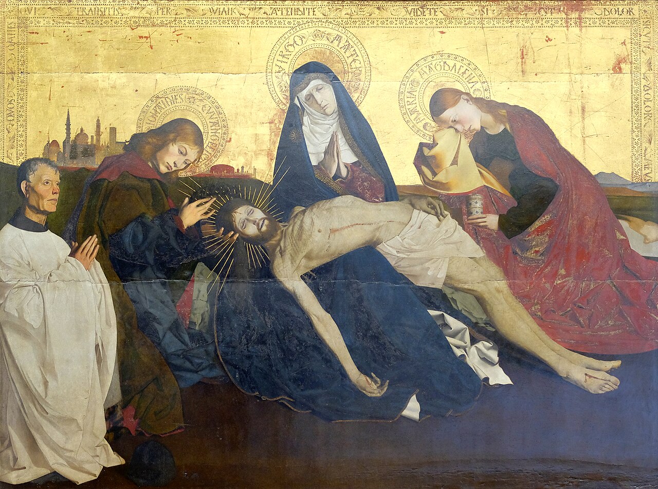 Pietà of Villeneuve-lès-Avignon by Enguerrand Quarton