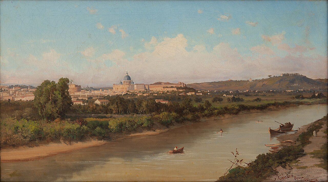 Along the Tiber by Enrico Coleman
