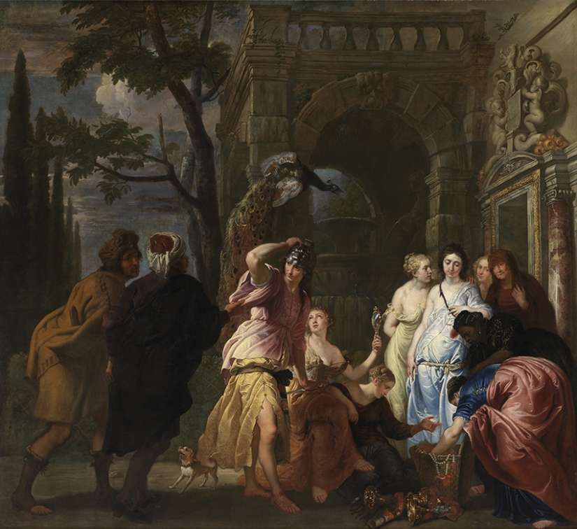 Achilles among the Daughters of Lycomedes by Erasmus Quellinus II