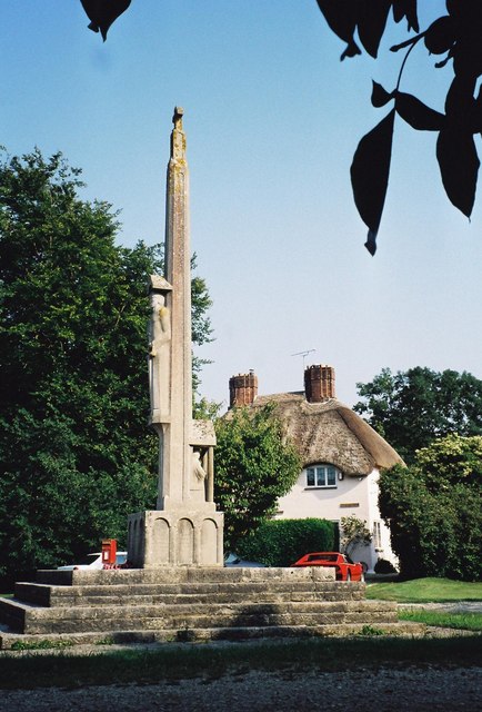 Briantspuddle War Memorial by Eric Gill