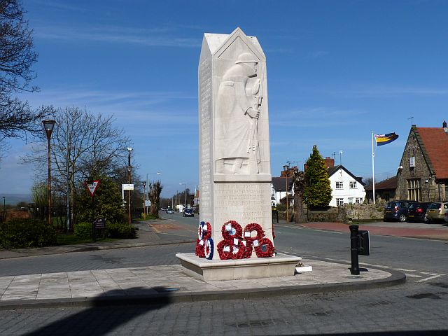 Chirk War Memorial by Eric Gill