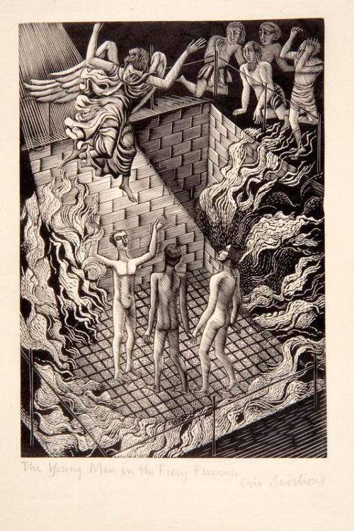 The Young Men in the Fiery Furnace - Eric Ravilious by Eric Ravilious