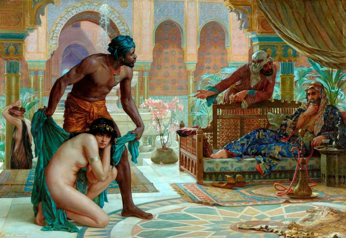 The Bitter Draught of Slavery by Ernest Normand