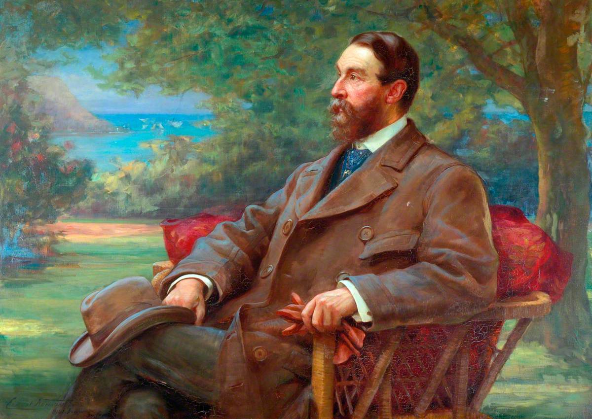William Henry Forester, First Earl of Londesborough by Ernest Normand