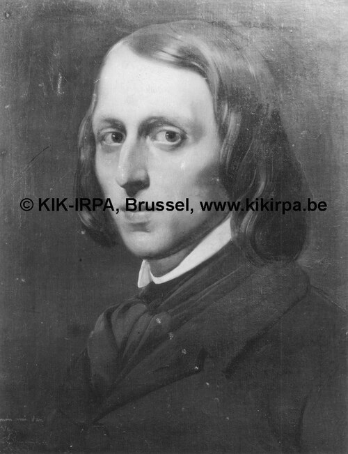 The Painter Gerardus Van der Ven by Ernest Slingeneyer