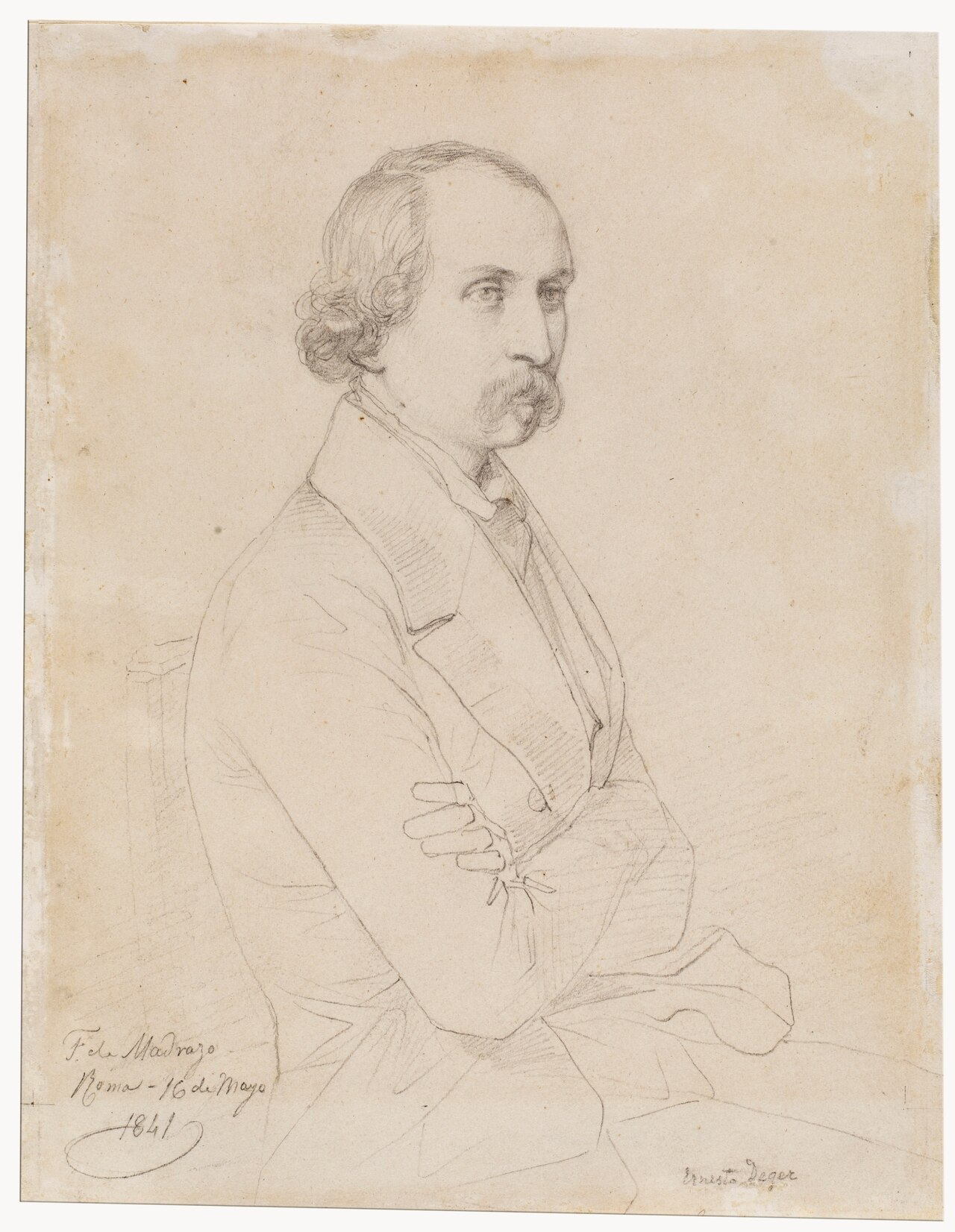 Portrait of Ernst Deger