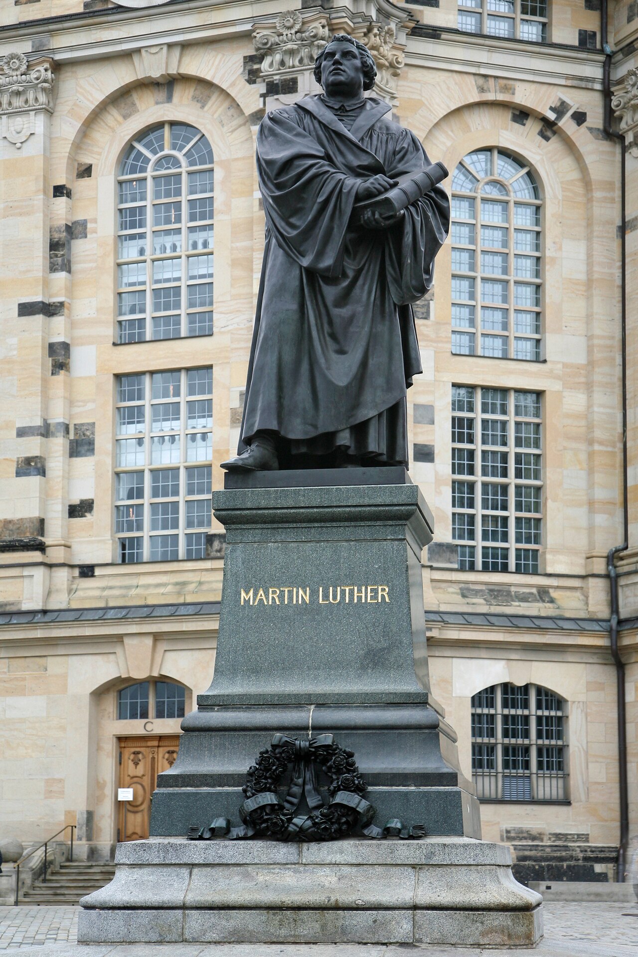 Martin-Luther-Denkmal by Ernst Friedrich August Rietschel