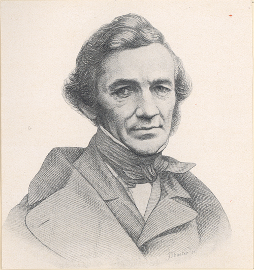 Portrait of Ernst Friedrich August Rietschel