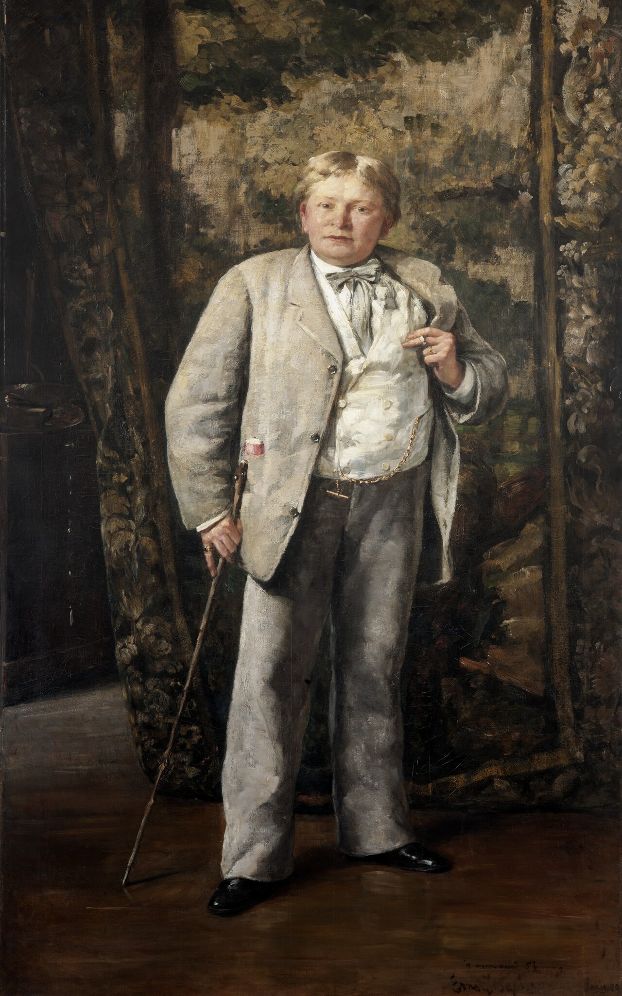 Carl Skånberg, Landscape Painter by Ernst Josephson