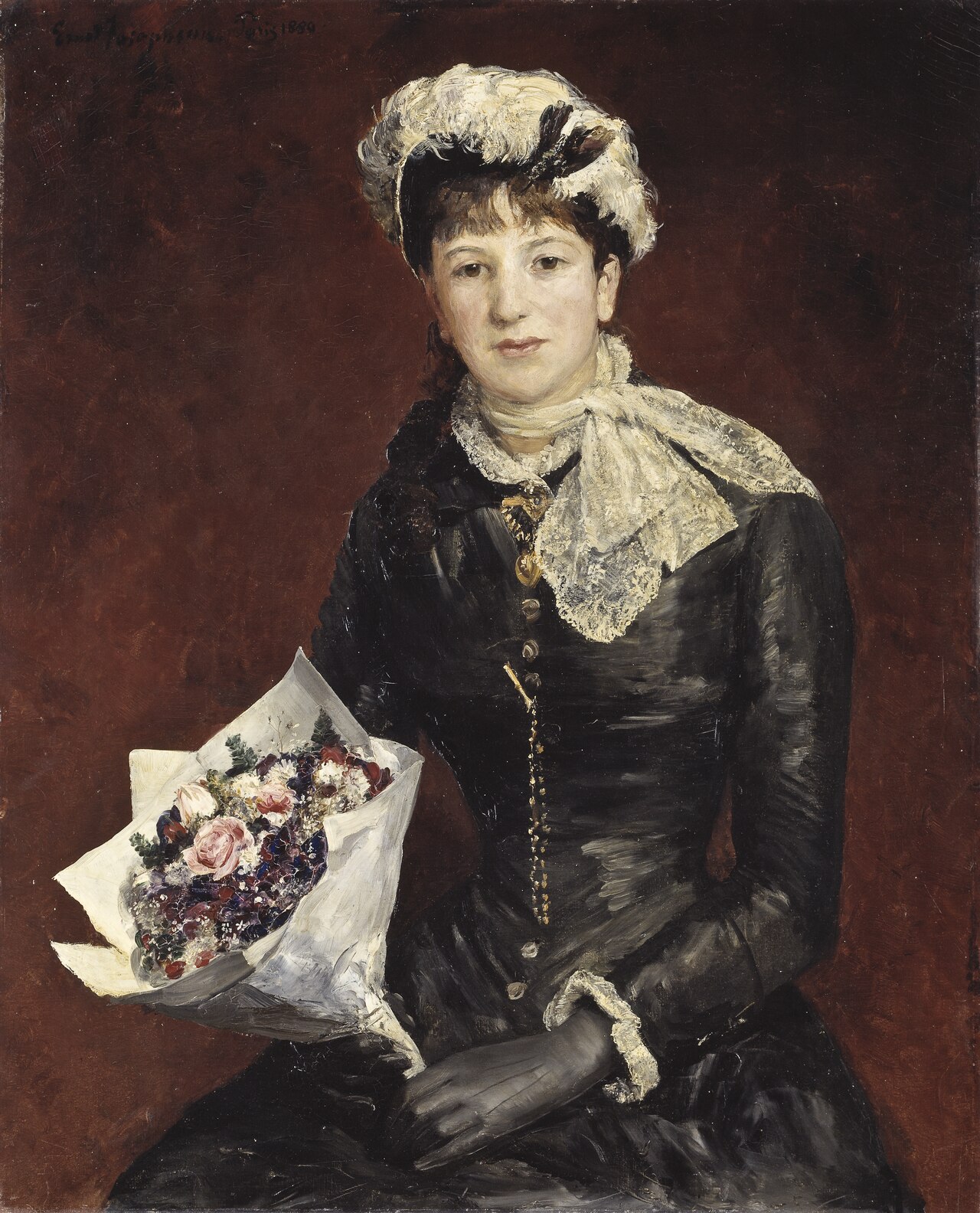 Miss Anna Bagge, née Heyman by Ernst Josephson