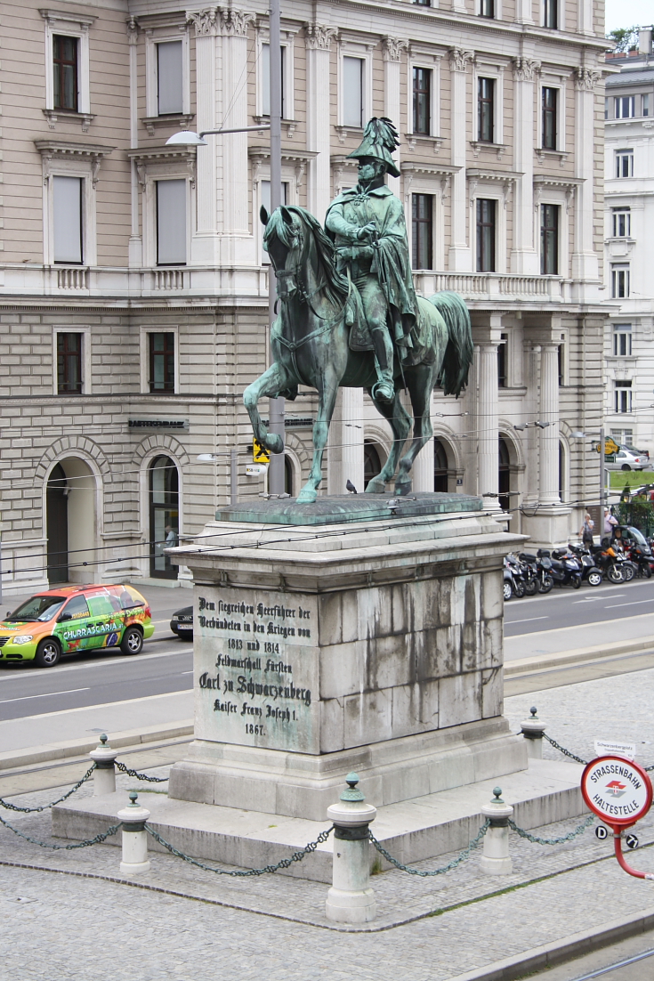 Schwarzenberg Monument by Ernst Julius Hähnel