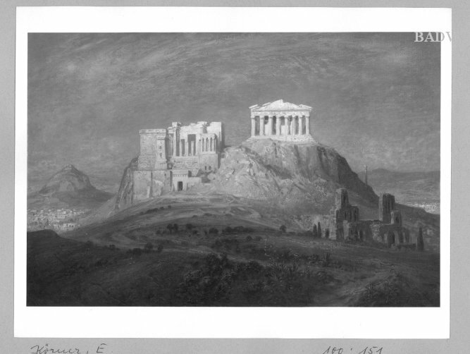 The Acropolis by Ernst Koerner