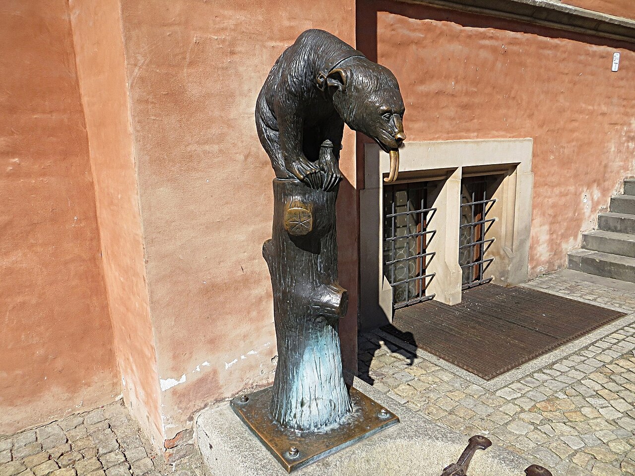Bear Fountain in Wrocław by Ernst Moritz Geyger
