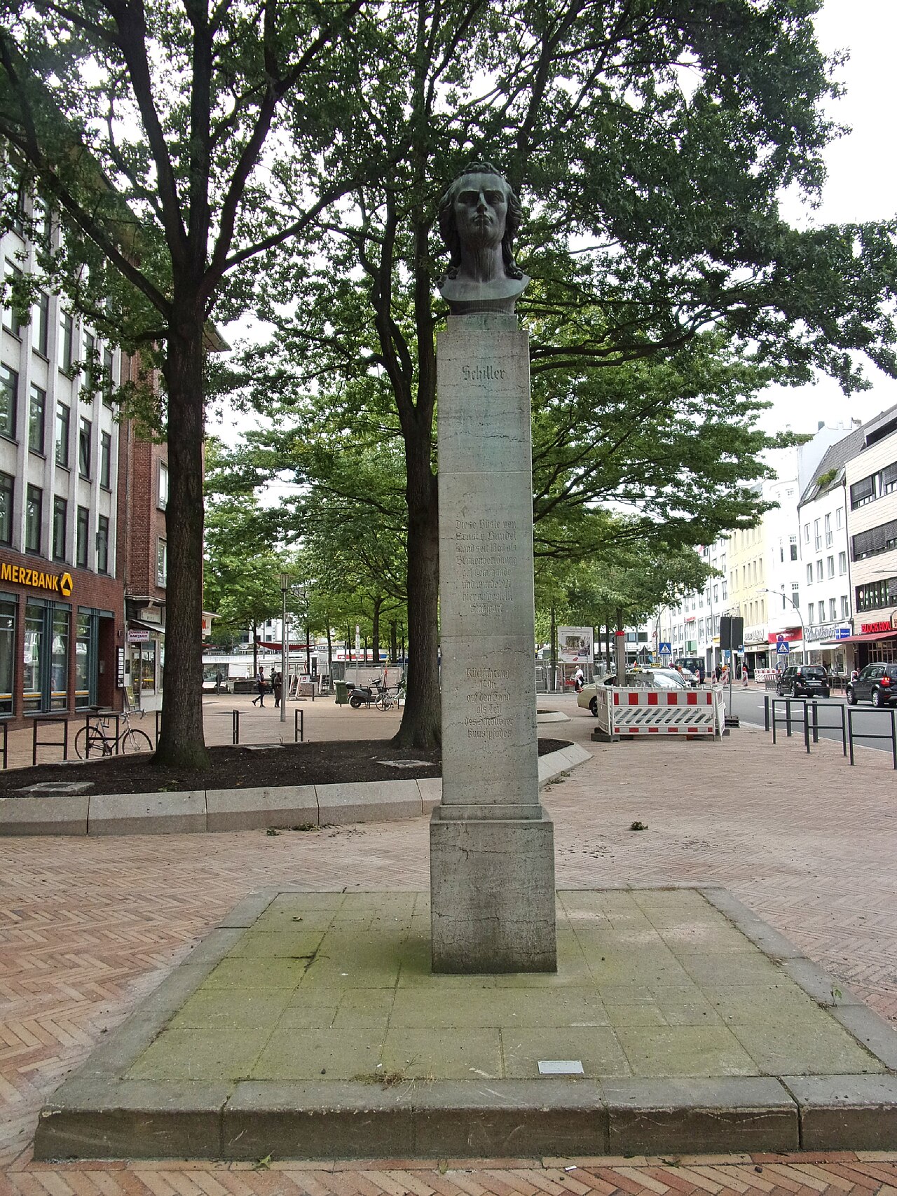Schiller by Ernst von Bandel