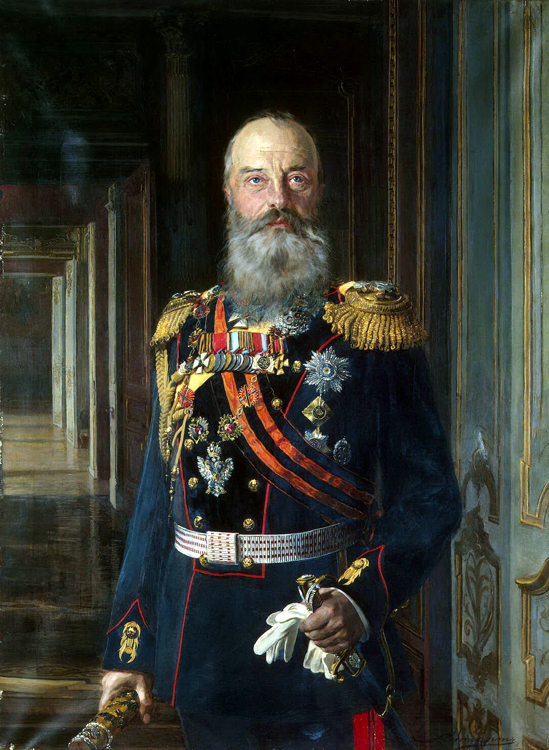 Portrait of Grand Duke Mikhail Nikolayevich by Ernst von Liphart