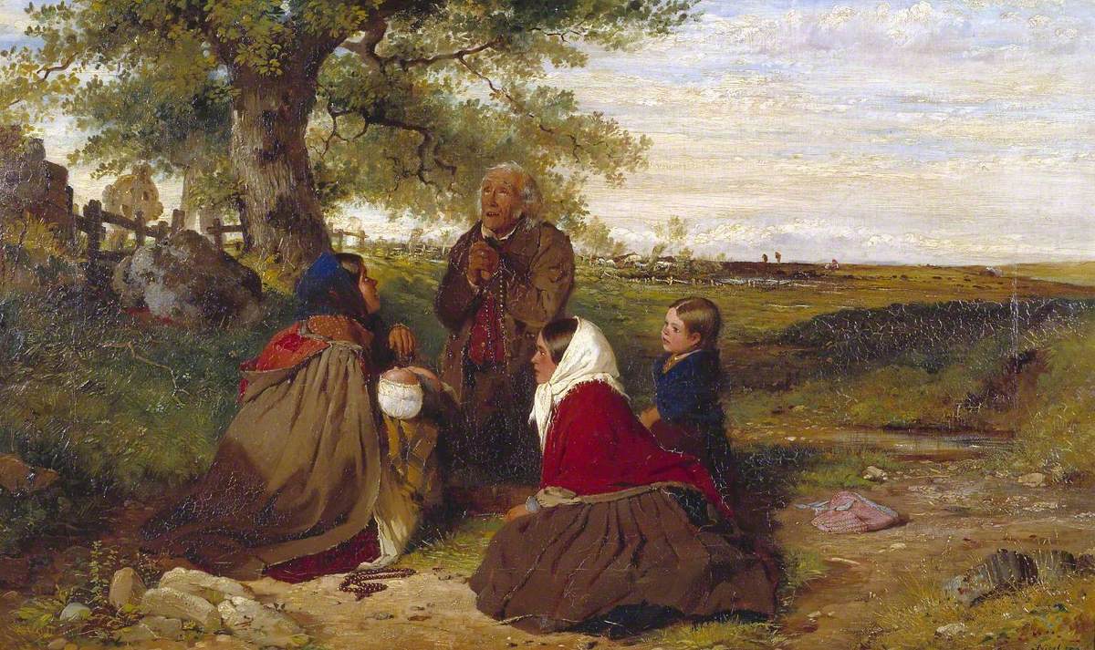 Wayside Prayer by Erskine Nicol