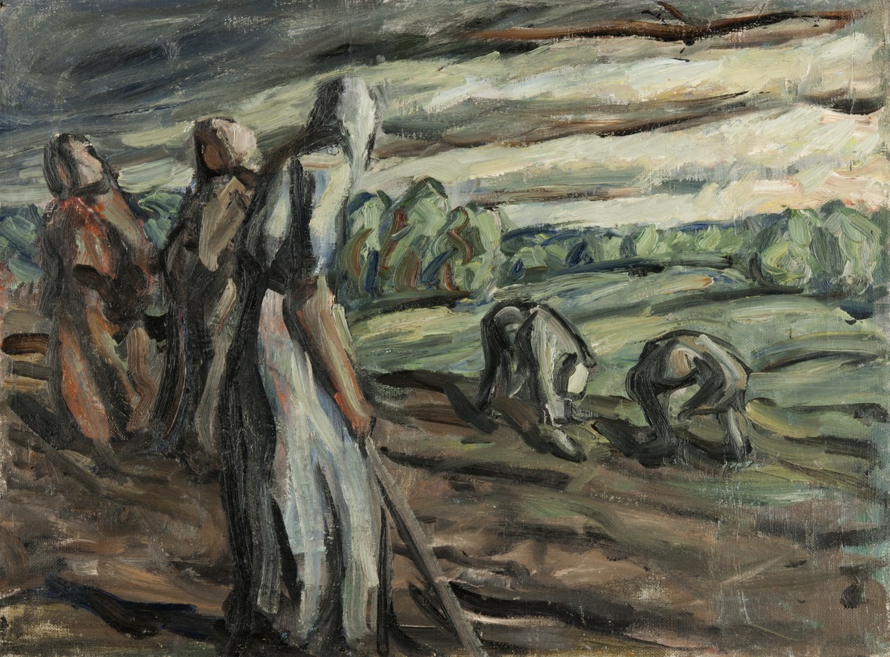 Potato Pickers by Ester Almqvist