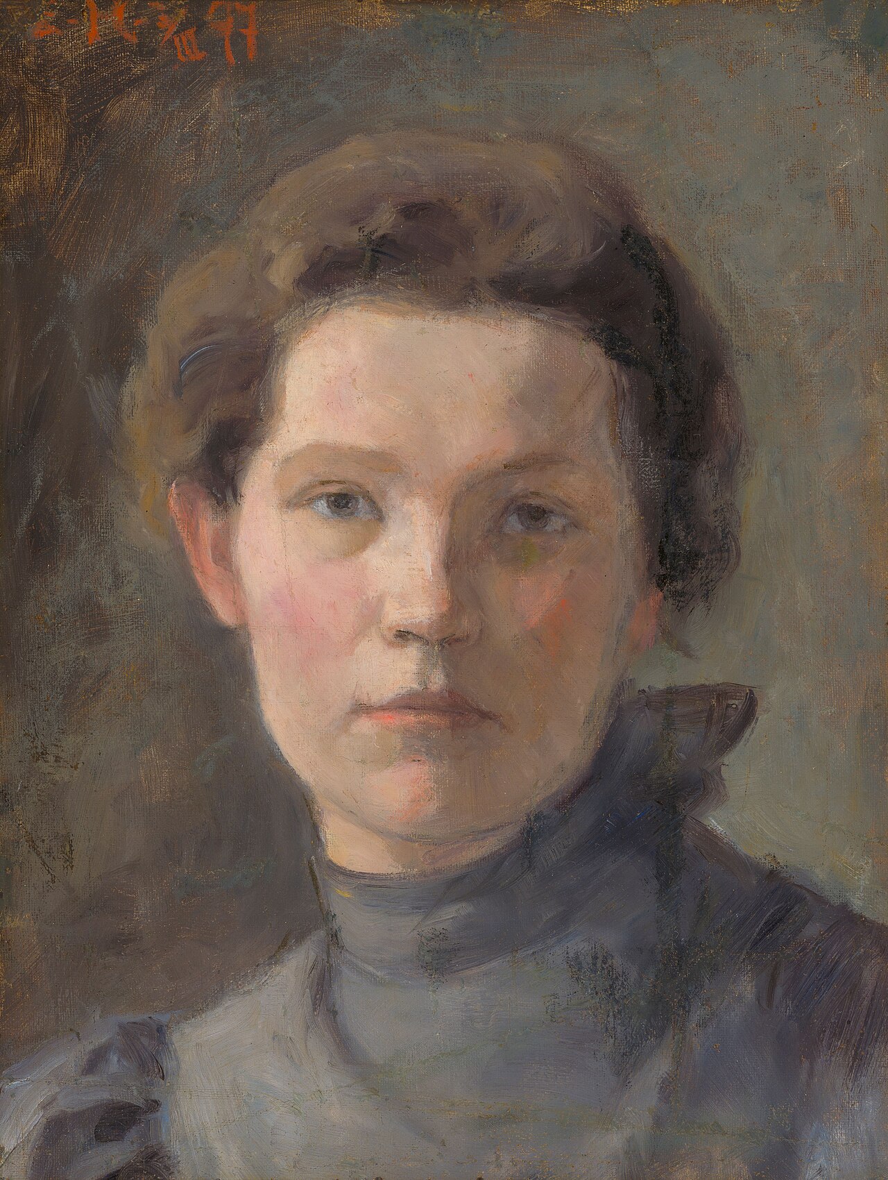 Self-portrait by Ester Helenius