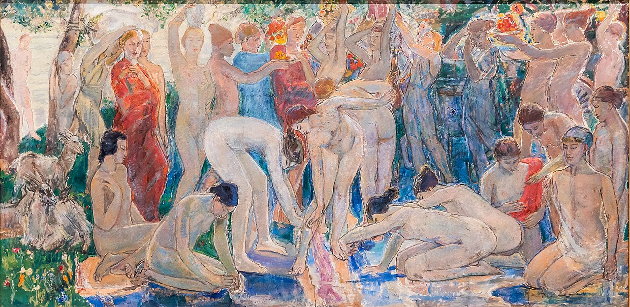 Decoration: The Excursion of Nausicaa by Ethel Walker
