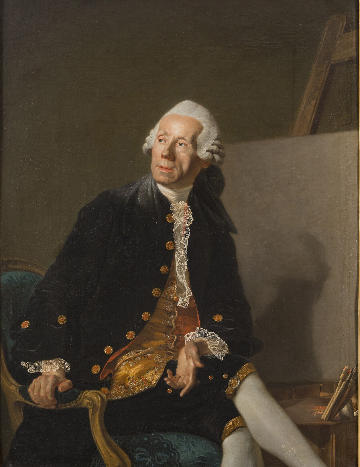 Noël Hallé (1711-1781) by Étienne Aubry
