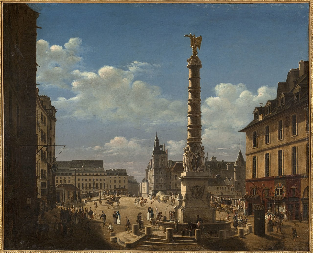 Place du Châtelet by Étienne Bouhot