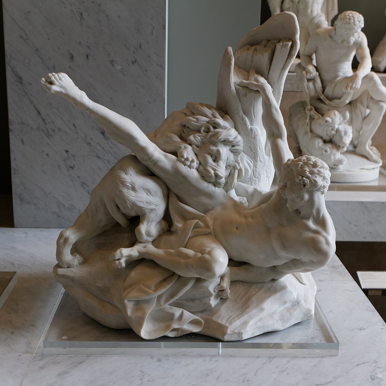 Milon de Crotone, Falconet by Étienne Maurice Falconet