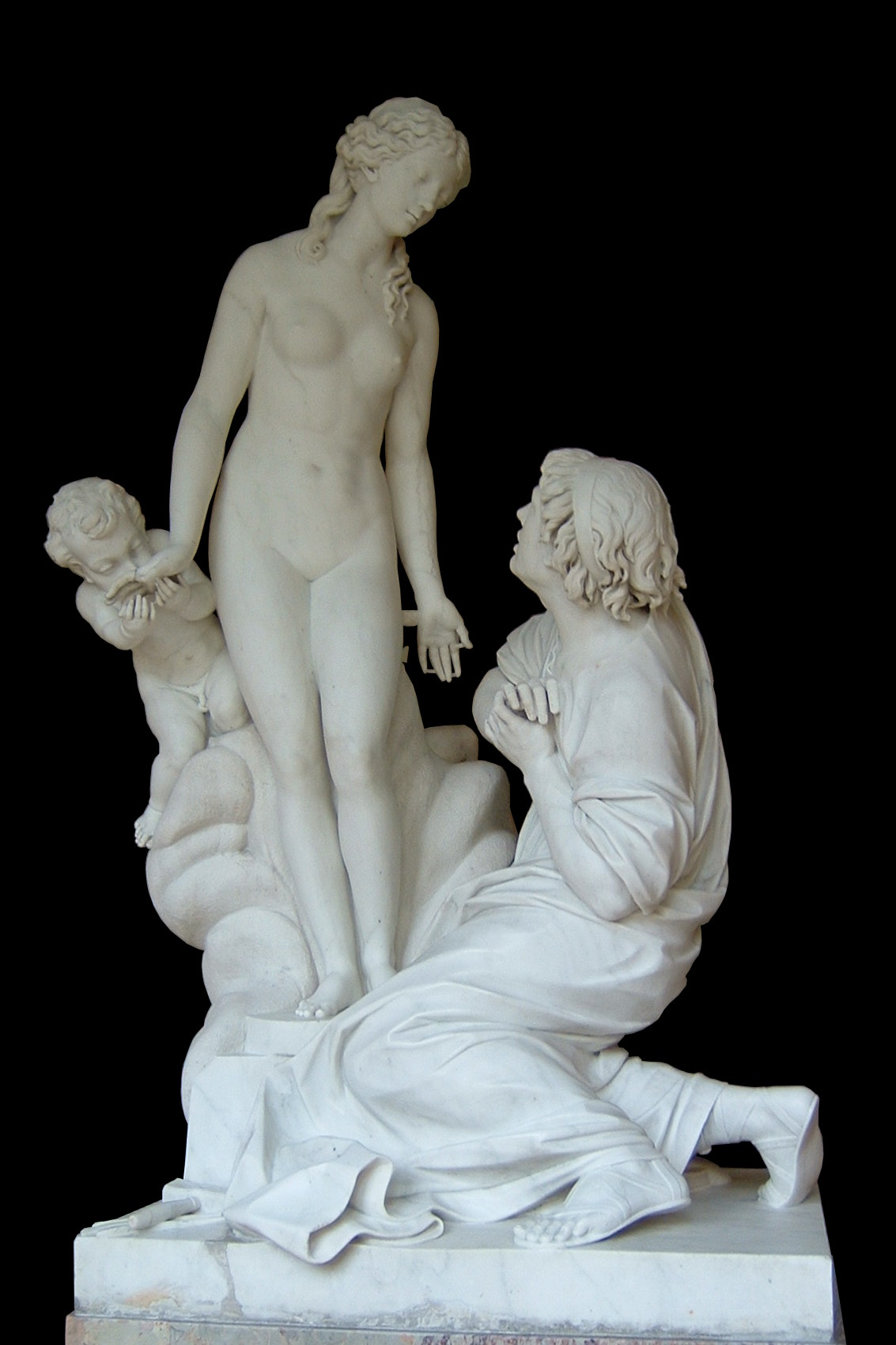 Pygmalion and Galatea by Étienne Maurice Falconet