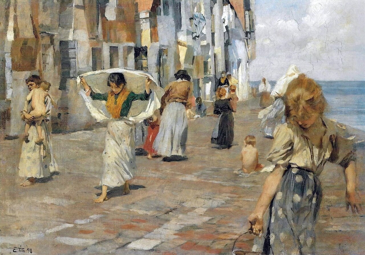 Chioggia by Ettore Tito