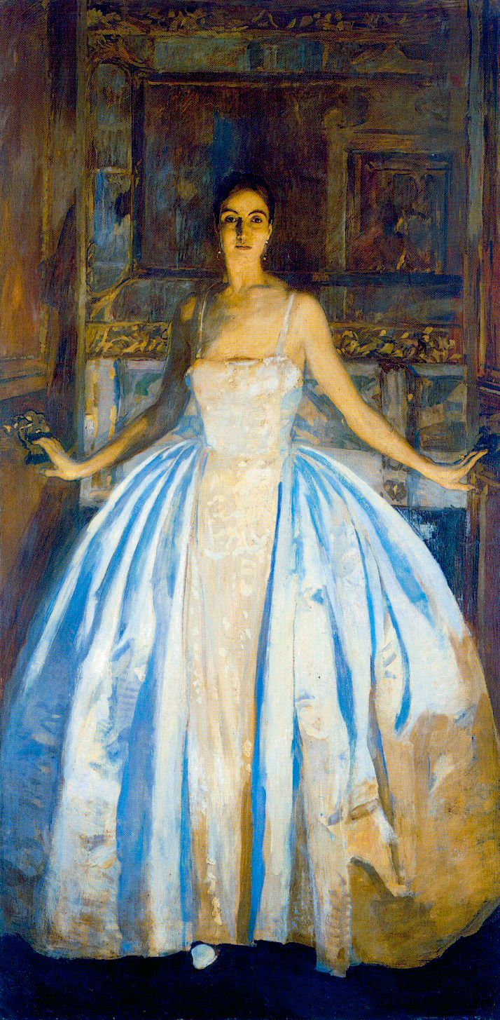 Portrait of the Marchioness Malacrida by Ettore Tito