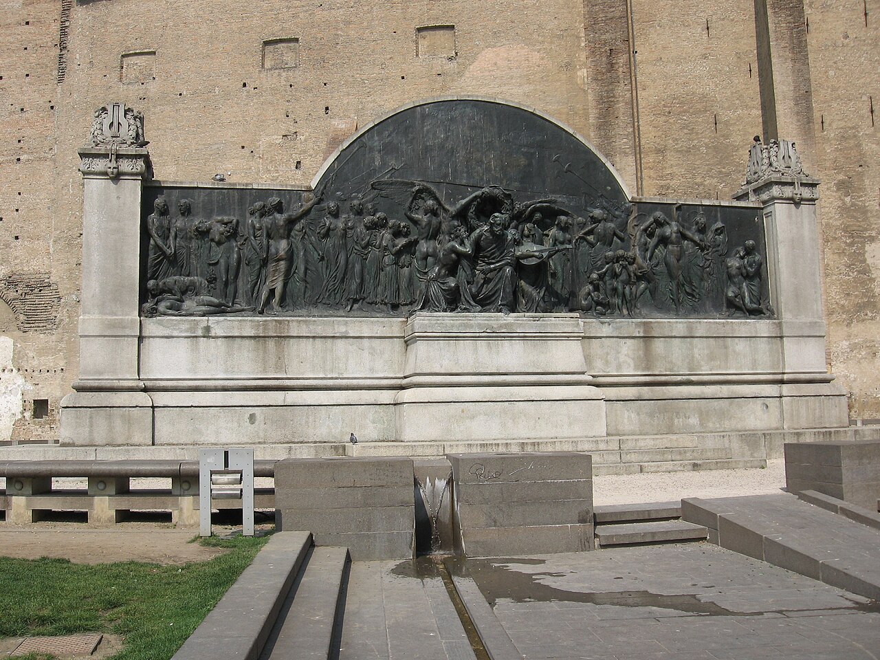 Monument to Giuseppe Verdi (Parma) by Ettore Ximenes