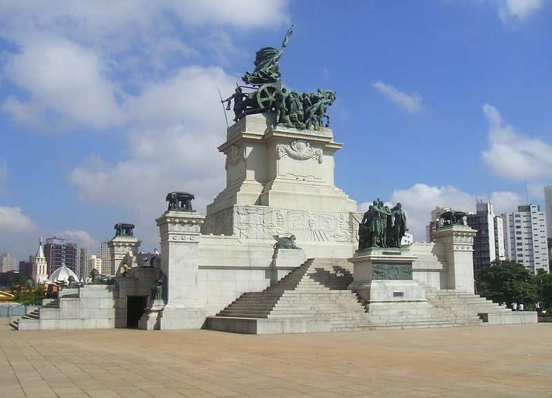 Monument to the Independence of Brazil by Ettore Ximenes