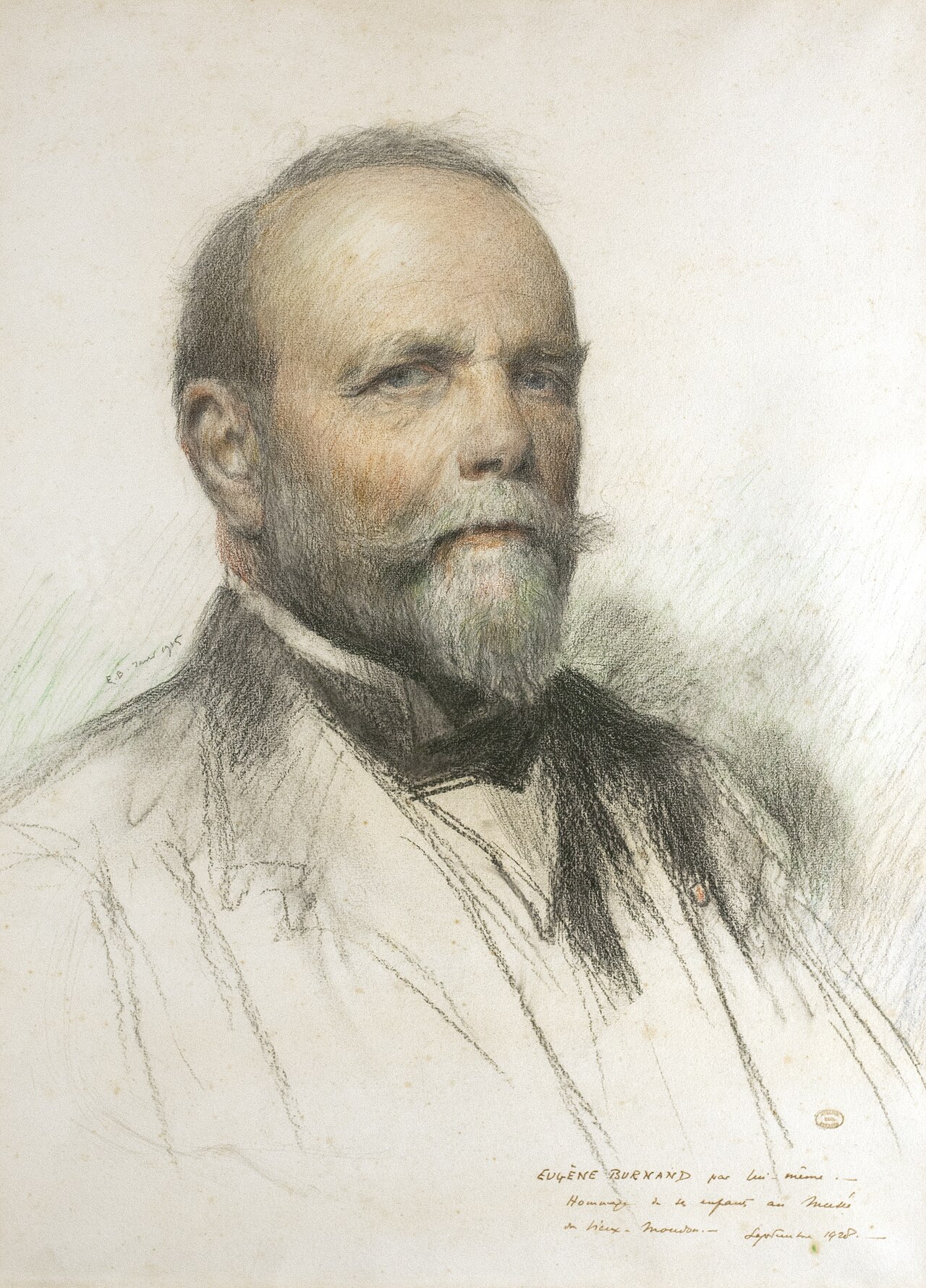 Portrait of Eugène Burnand