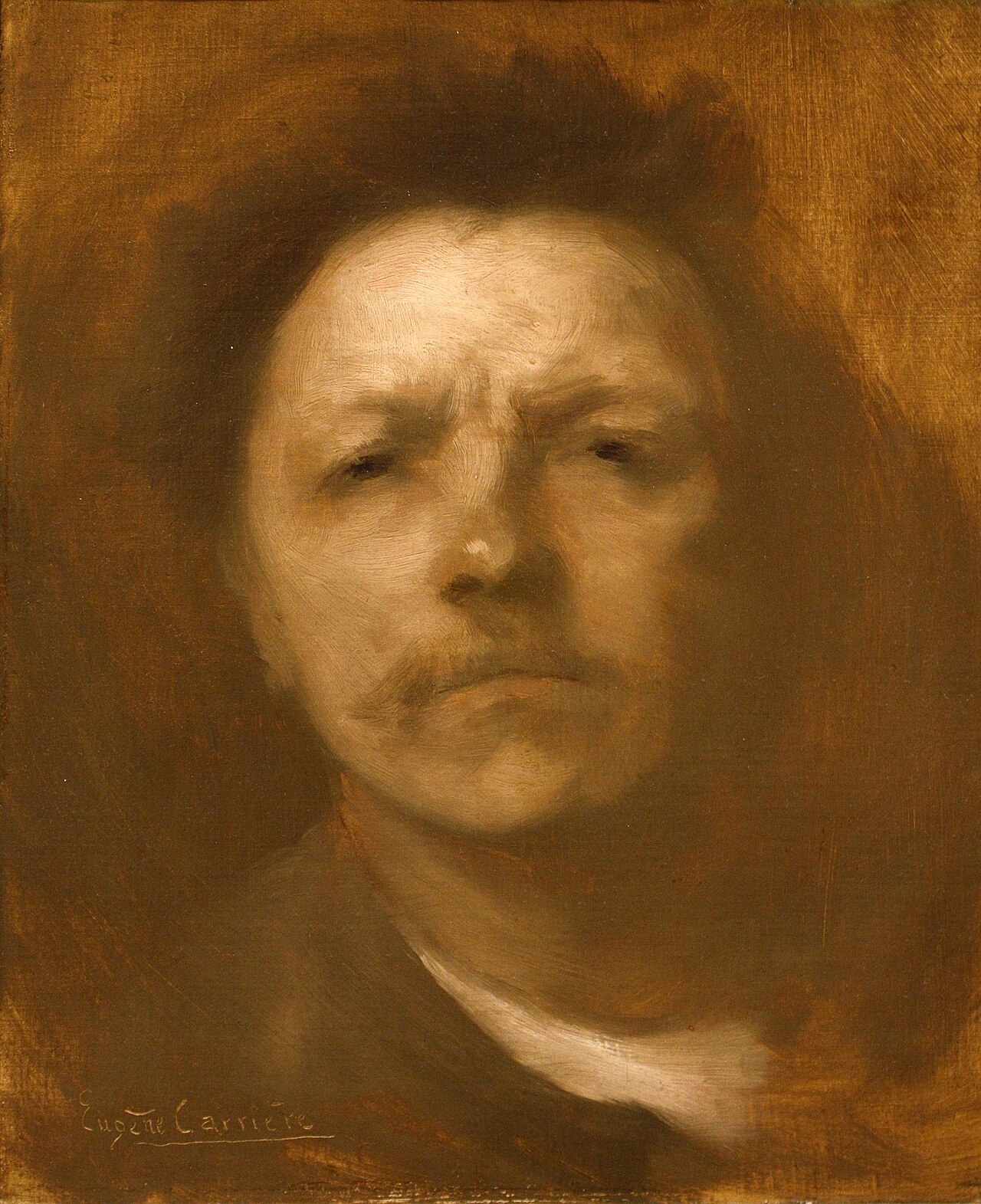 Self-Portrait by Eugène Carrière