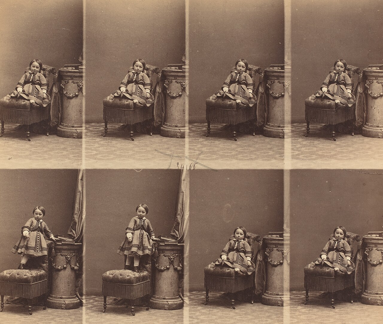 Mademoiselle Trachier by Eugène Disdéri