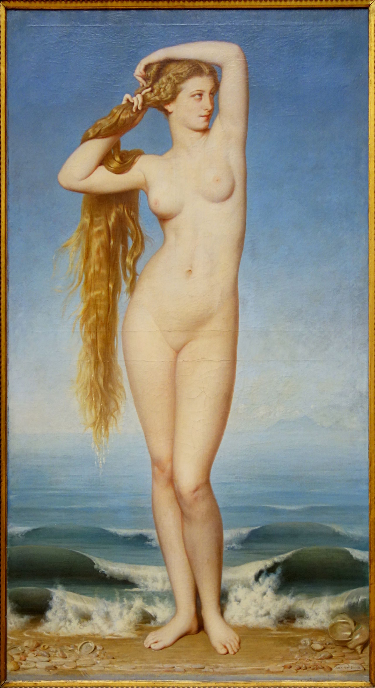 Birth of Venus by Eugène Emmanuel Amaury Duval