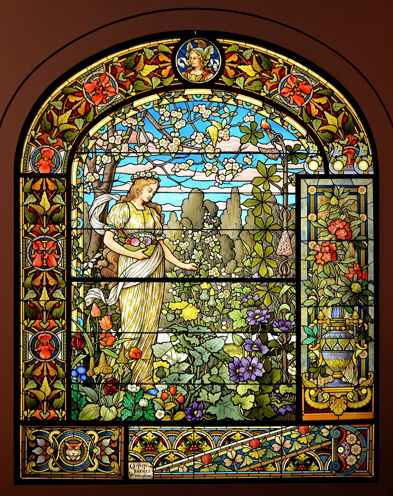 Allegory of Spring by Eugène Grasset