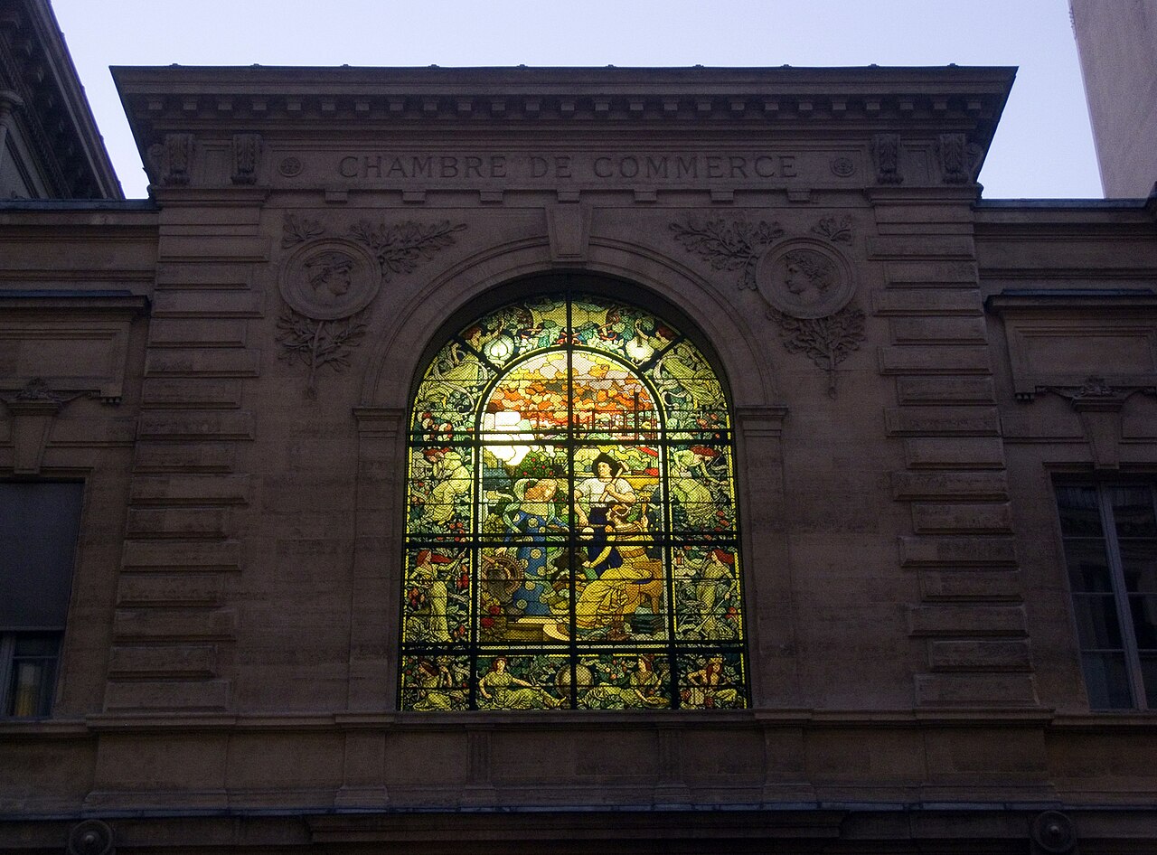 Ancien siège de la chambre de commerce de Paris by Eugène Grasset