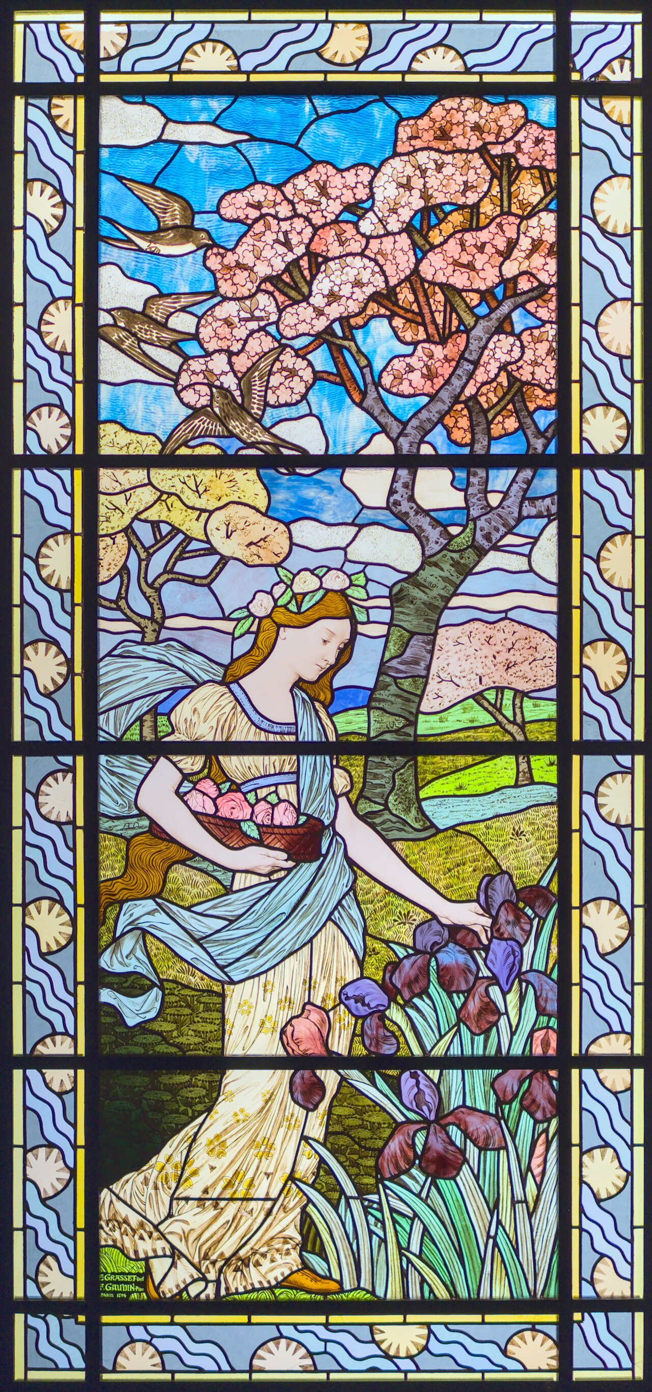 Le Printemps by Eugène Grasset - 8003 by Eugène Grasset