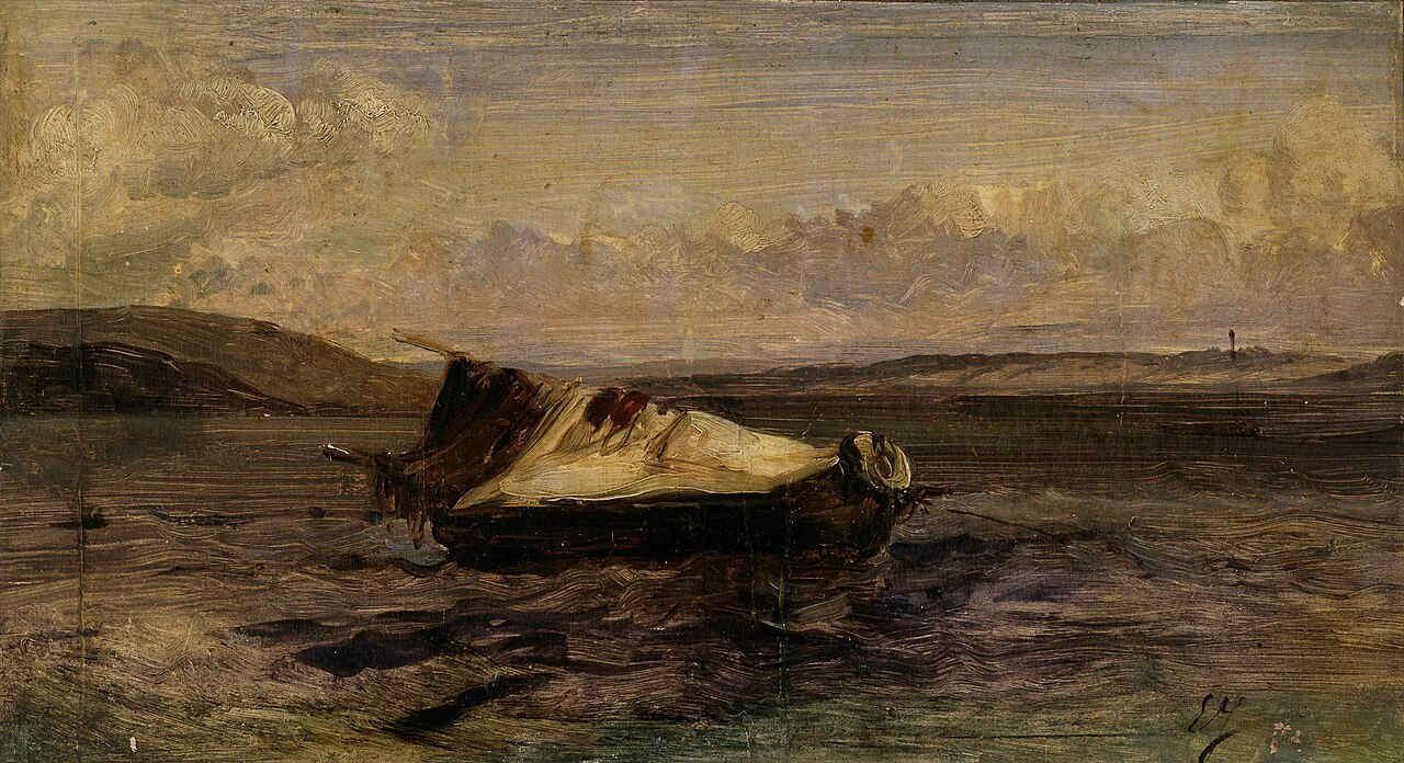 Small Boat by Eugène Isabey