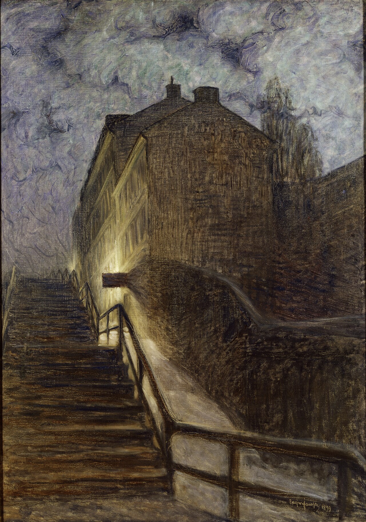 Motif from Timmermansgatan by Eugène Jansson