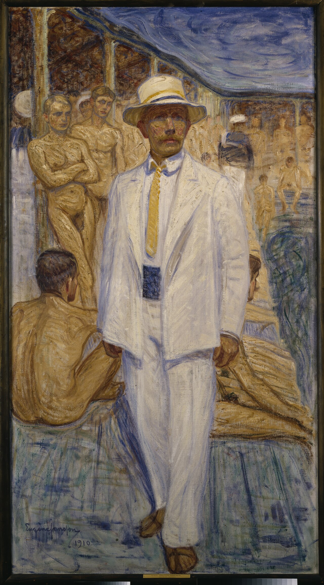 Self-portrait by Eugène Jansson