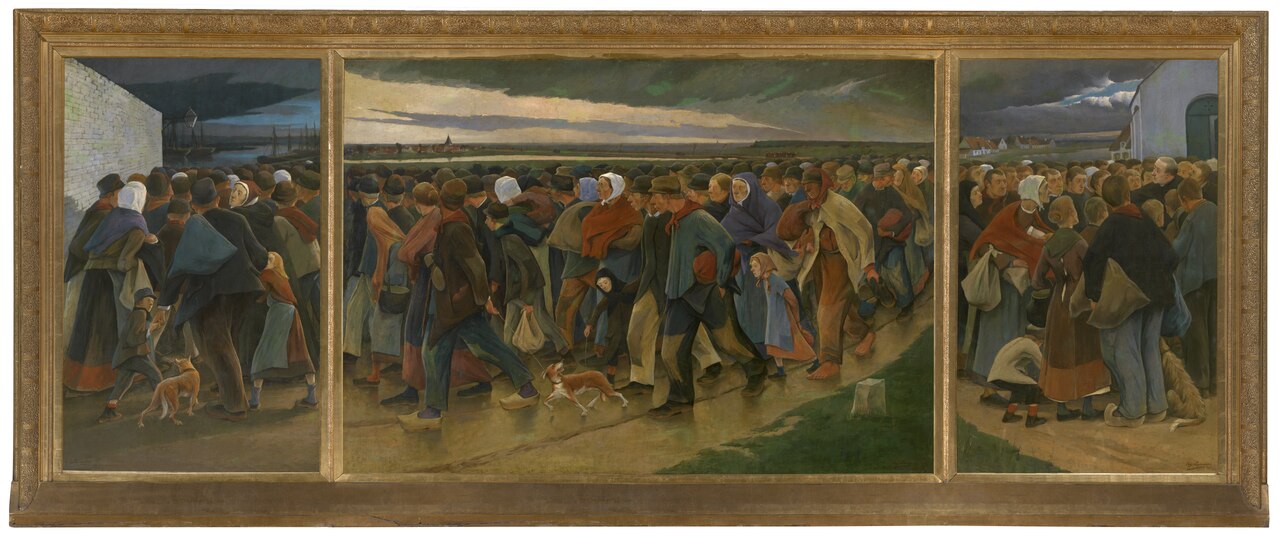 Emigrants by Eugène Laermans