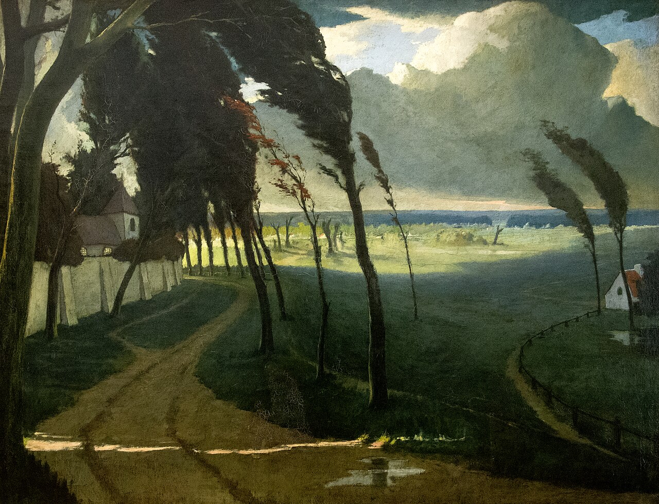 Storm by Eugène Laermans
