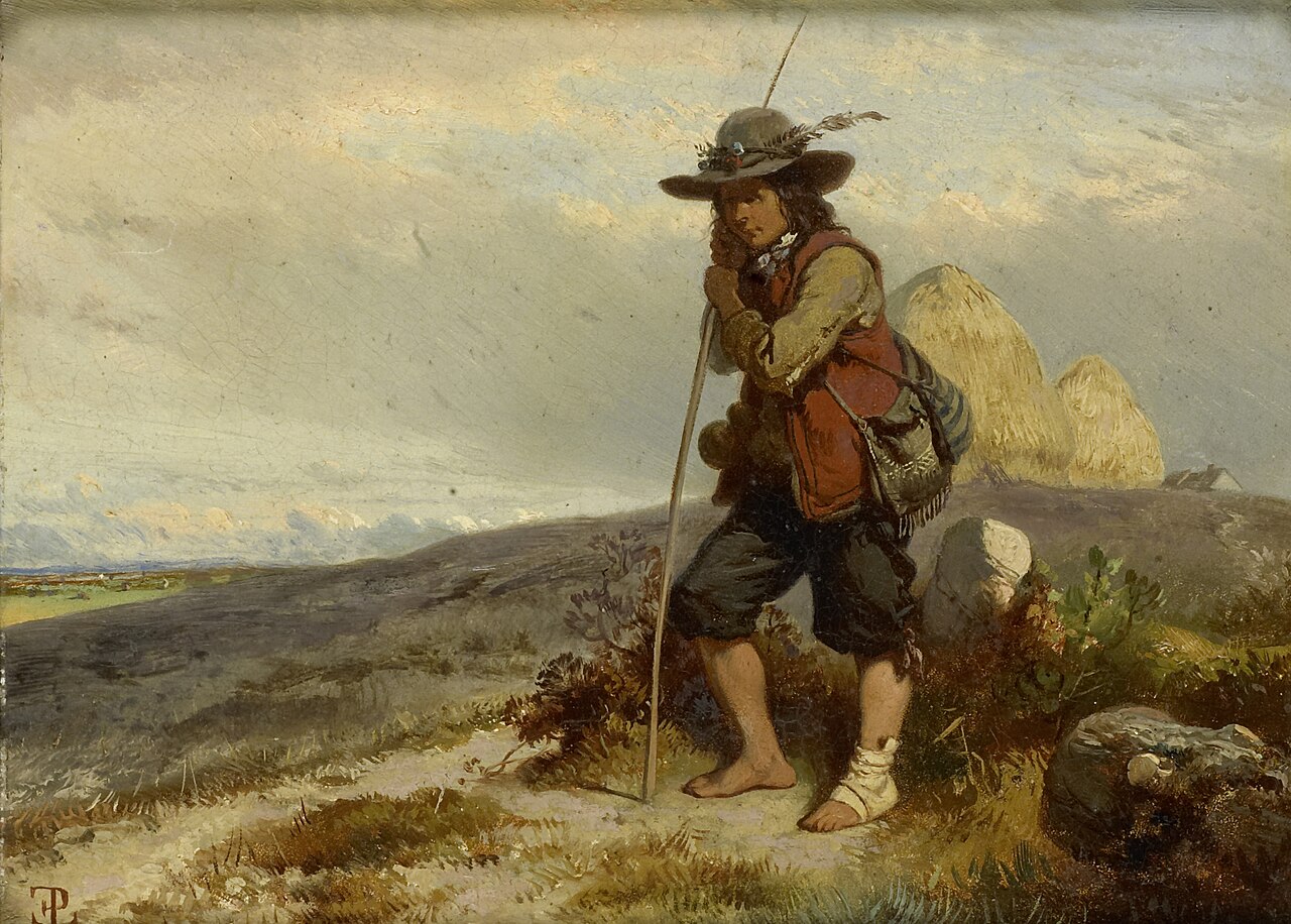 Shepherd boy by Eugène Le Poittevin